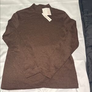 Croft & Barrow Men's Turtleneck Sweater - Rich Brown